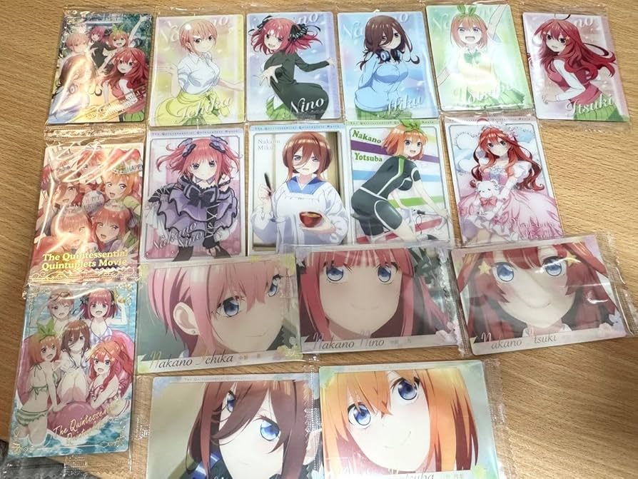 五等分の花嫁ウエハースカードまとめ売り